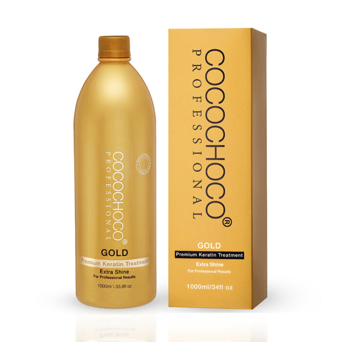 Cocochoco Gold 1000ml front label-front box